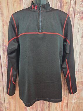 Under Armour ColdGear 1/4 Zip Pullover Jacket Size Large